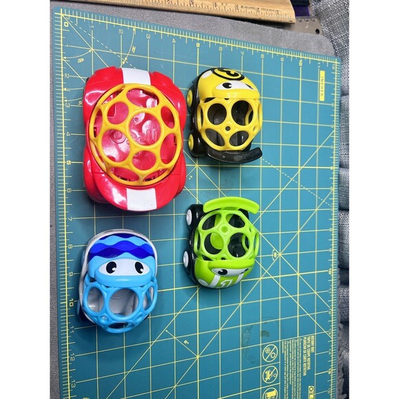 Oball Go Grippers Push Vehicles Cars Numbers Lot Baby Toys - Picture 14 of 14